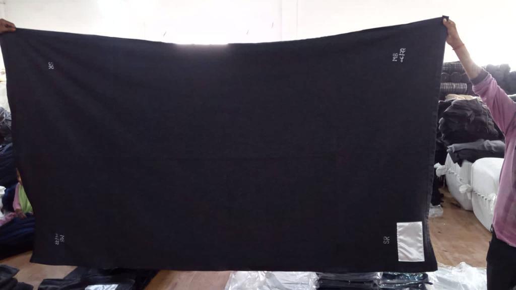 Railway Blankets - 60% Wool, 215x120 Cm, Steel Grey | Soft Texture With Satin Border, Weighs 1.2 Kg, Ideal For Adults