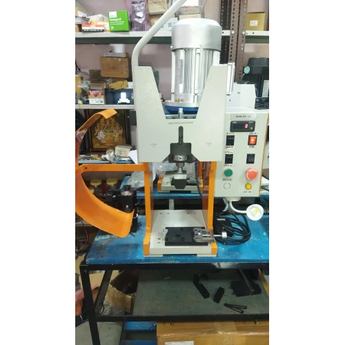 Wire Crimping Press - Copper Wire, 250x250x450mm, Orange Color | 1hp Power, Pvc Insulation, 5mm Outlet Diameter, 220v Voltage, 125kg Weight, Warranty Included