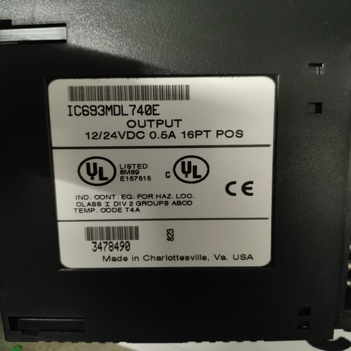 Ge Fanuc Ic693mdl740e Output Module - Compact Design | High Reliability, Seamless Integration, Optimized For Industrial Automation Systems