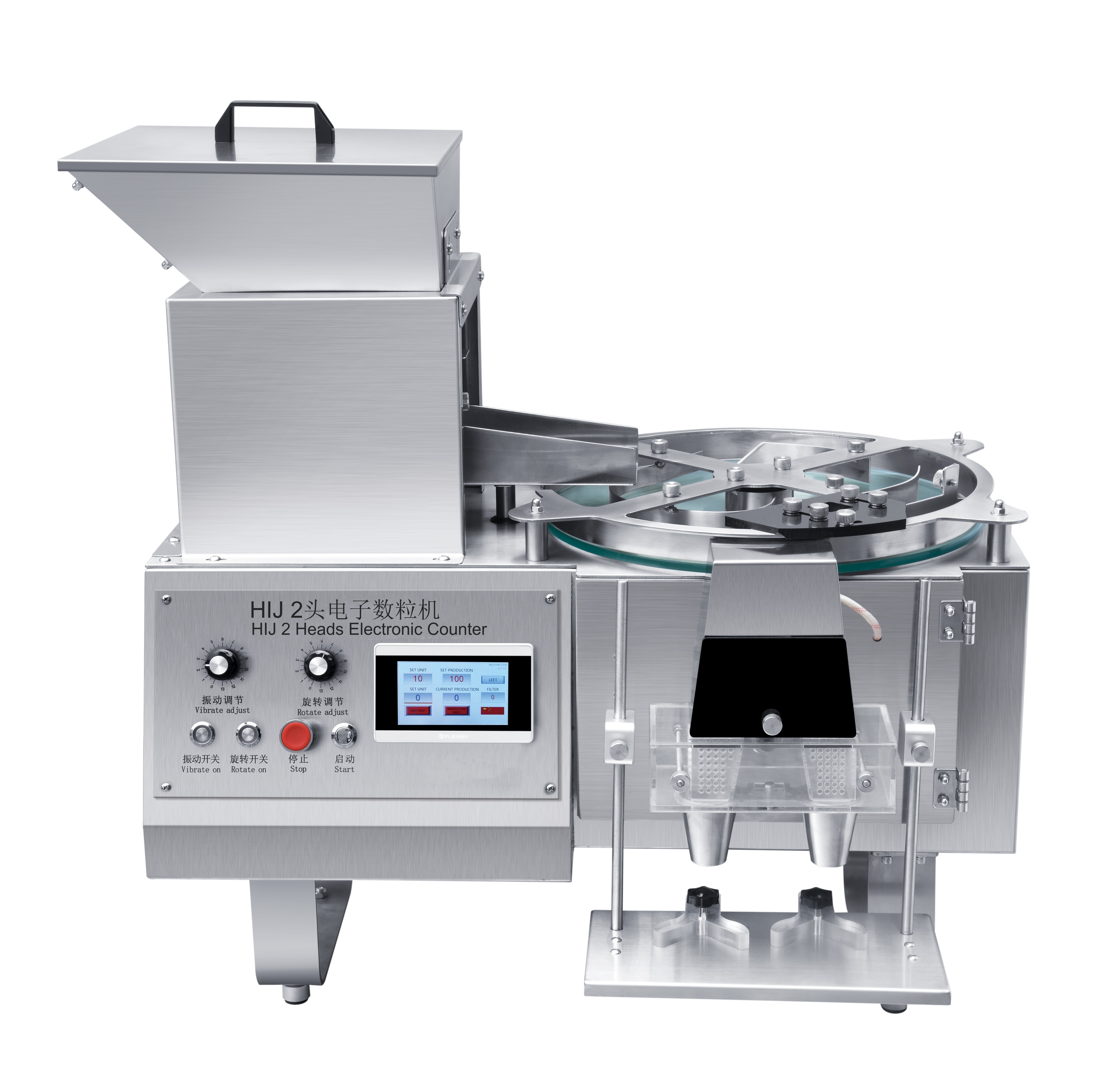Silver Tablet Counting Machine
