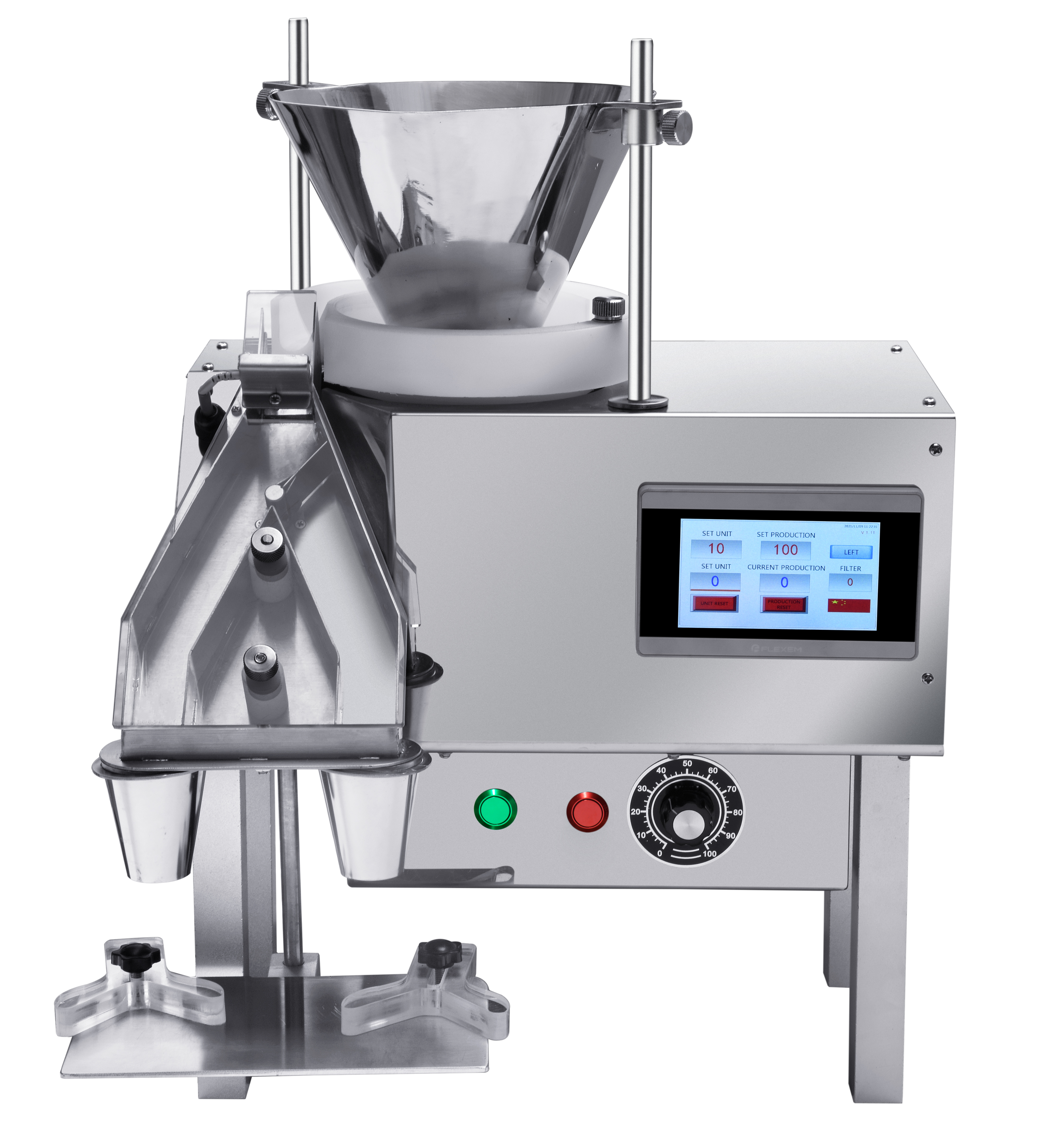 Silver Tablet Counting Machine