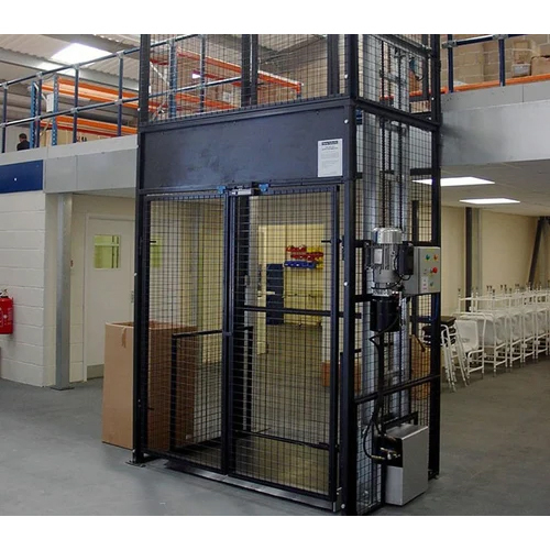 Steel Hydraulic Goods Elevator Lifts