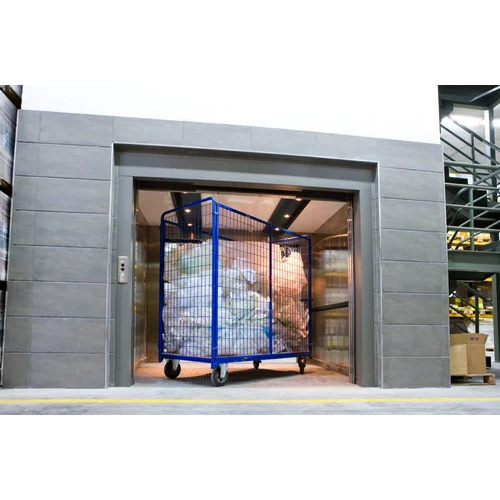 Heavy Duty Freight Elevator - 220-440 V Ac Drive, Other Material | Reliable And Robust Elevator Solution For Heavy Cargo Handling