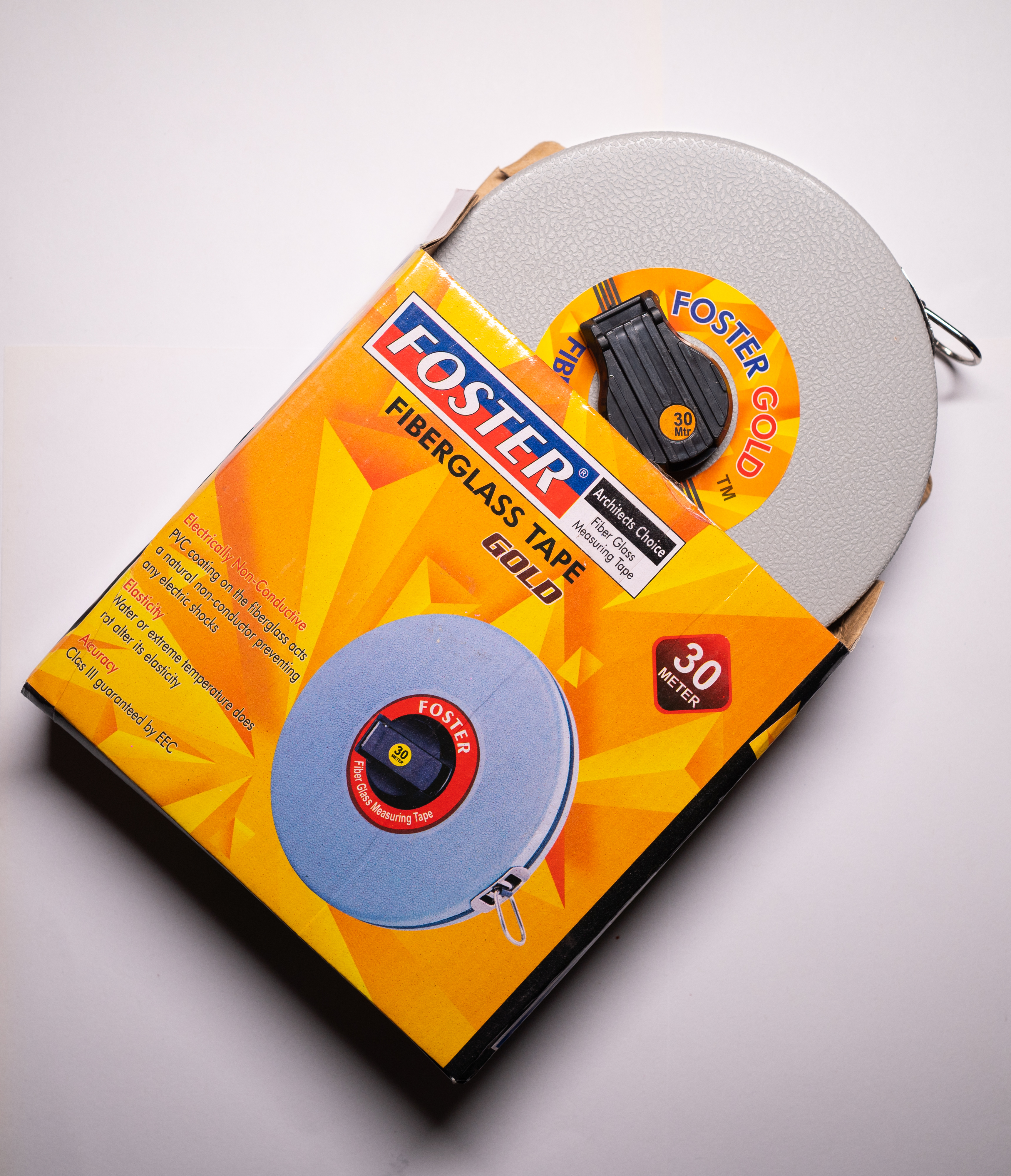 Different Available Foster Fiber Measuring Tape