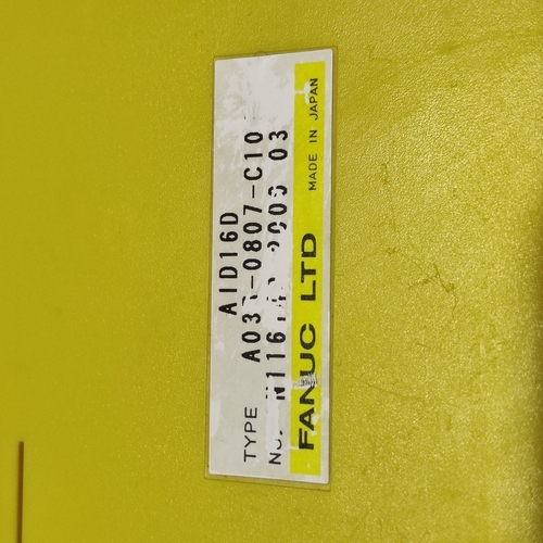 Fanuc A03b-0807-c10 Mdl- Aid16d Output Module