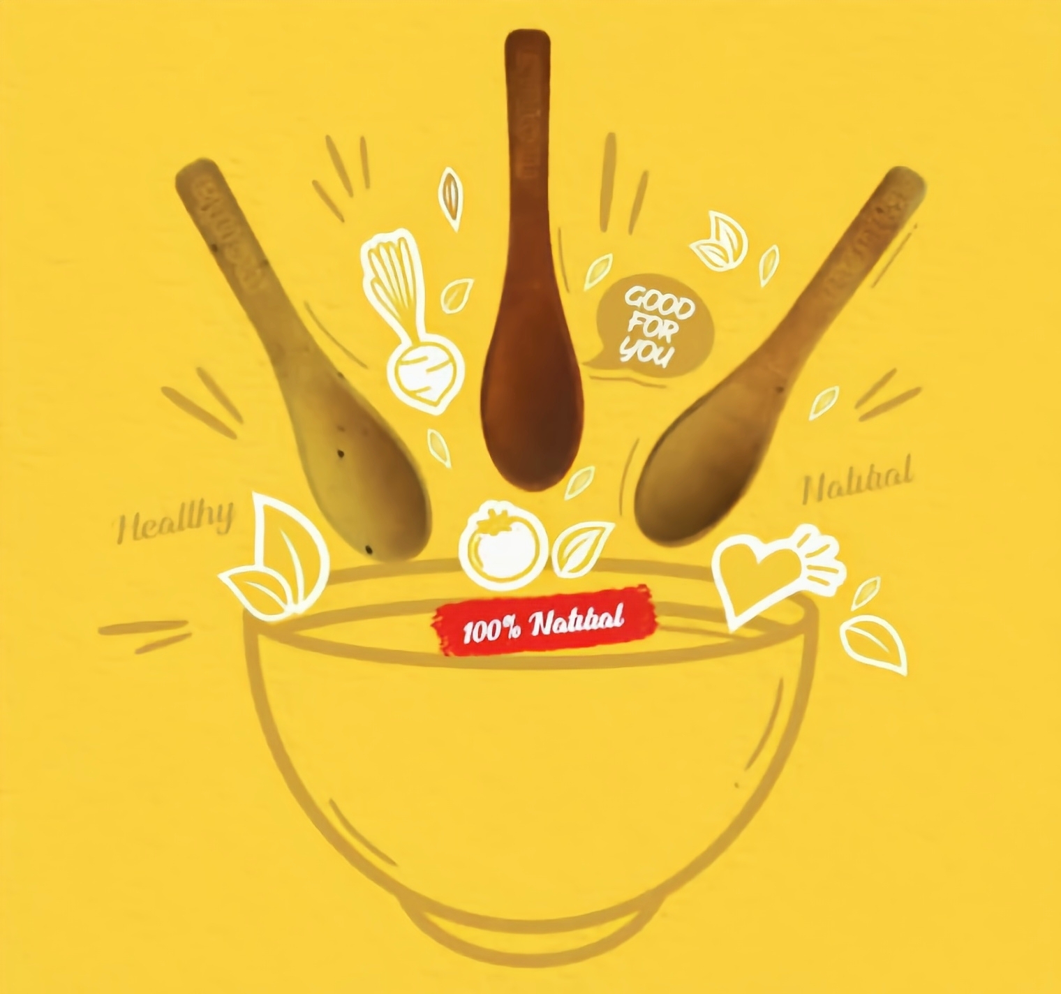 Edible Spoon - Natural Ingredients, Spoon Size | Biodegradable, Eco-friendly, Unique, Tasty, Healthy, Convenient, Edible