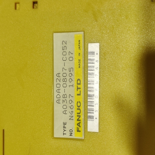 Fanuc A03b-0807-c052 Mdl-ada02a Output Module - Industrial Grade Metal Housing, Versatile Integration Capabilities, Reliable Performance For Automation Systems