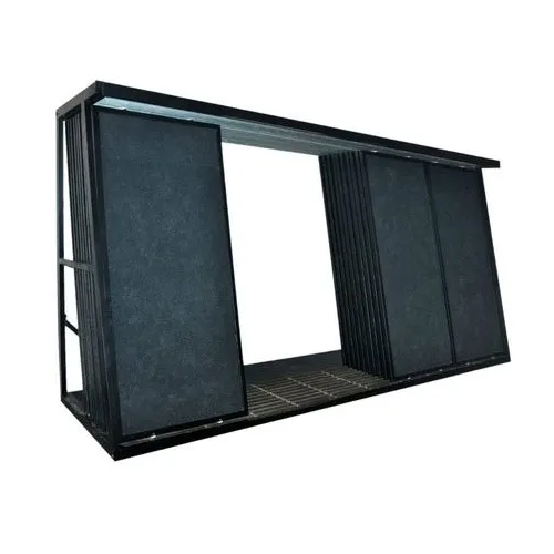 Vertical Tiles Display Stand Design: Modern