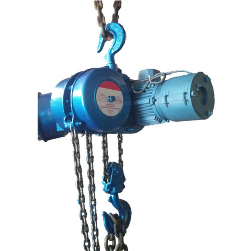 12 Ton Royal Automatic Chain Pulley Block - Color: Blue