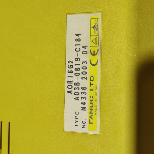 Fanuc A03b-0819-c184 Mdl-aor16g2 Output Module