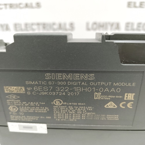 Siemens Simatic S7300 6es7322-1bh01-0aa0 Digital Output Module