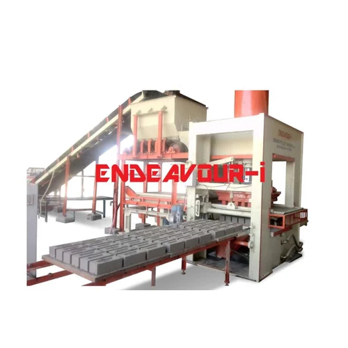 ENDEAVOUR-i Fully Automatic Fly Ash Bricks Plant - MS Build, Automatic Grade, Warranty Included | No Computerized System