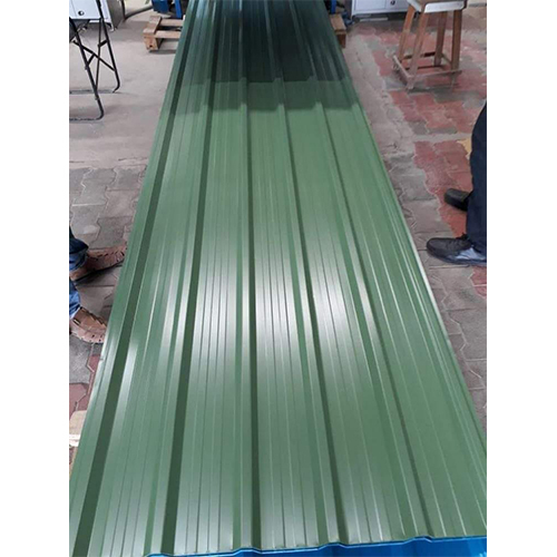 ग्रीन कलर कोटेड शीट साइज: कस्टमाइज्ड