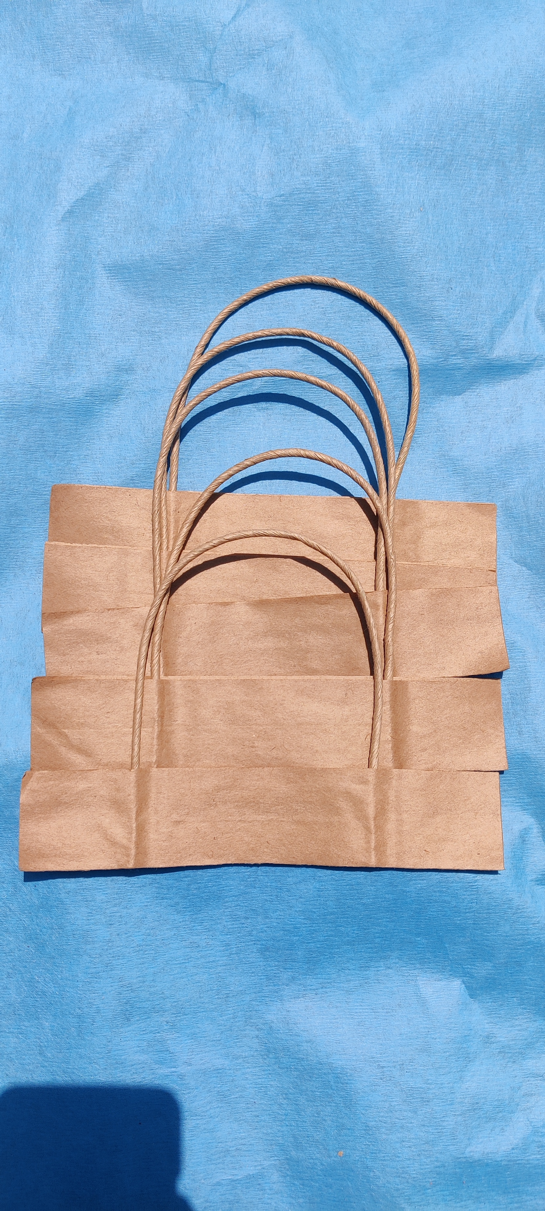 Twisted Paper Rope Bag Handle Size: 190mm