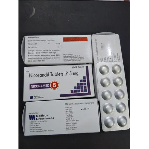 5mg Nicorandil Tablets Ip General Medicines