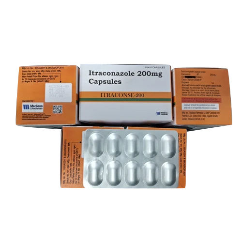 200mg Itraconazole Capsules General Medicines