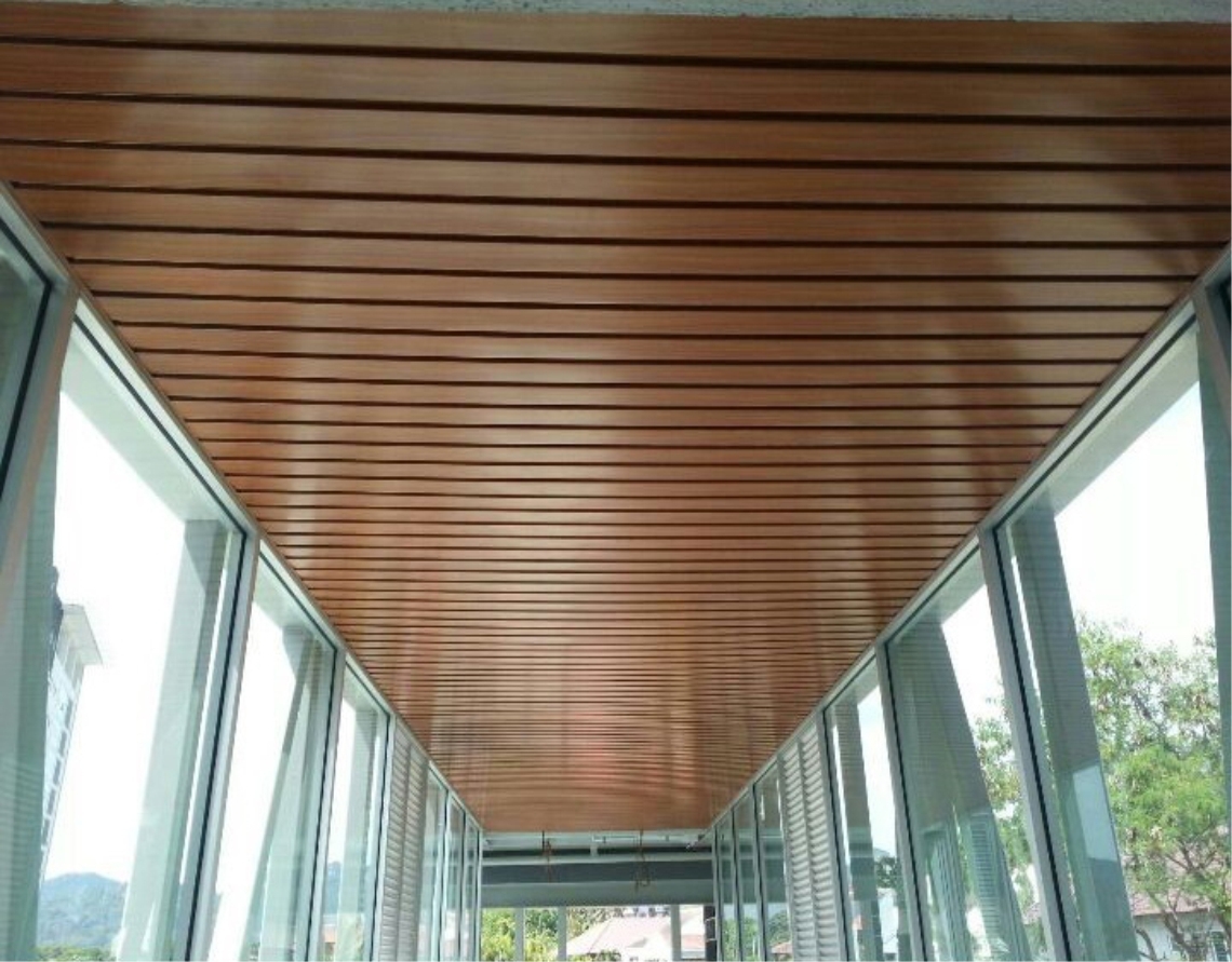 False Ceiling - Various Thickness Options | High Quality, Plain Brown Design