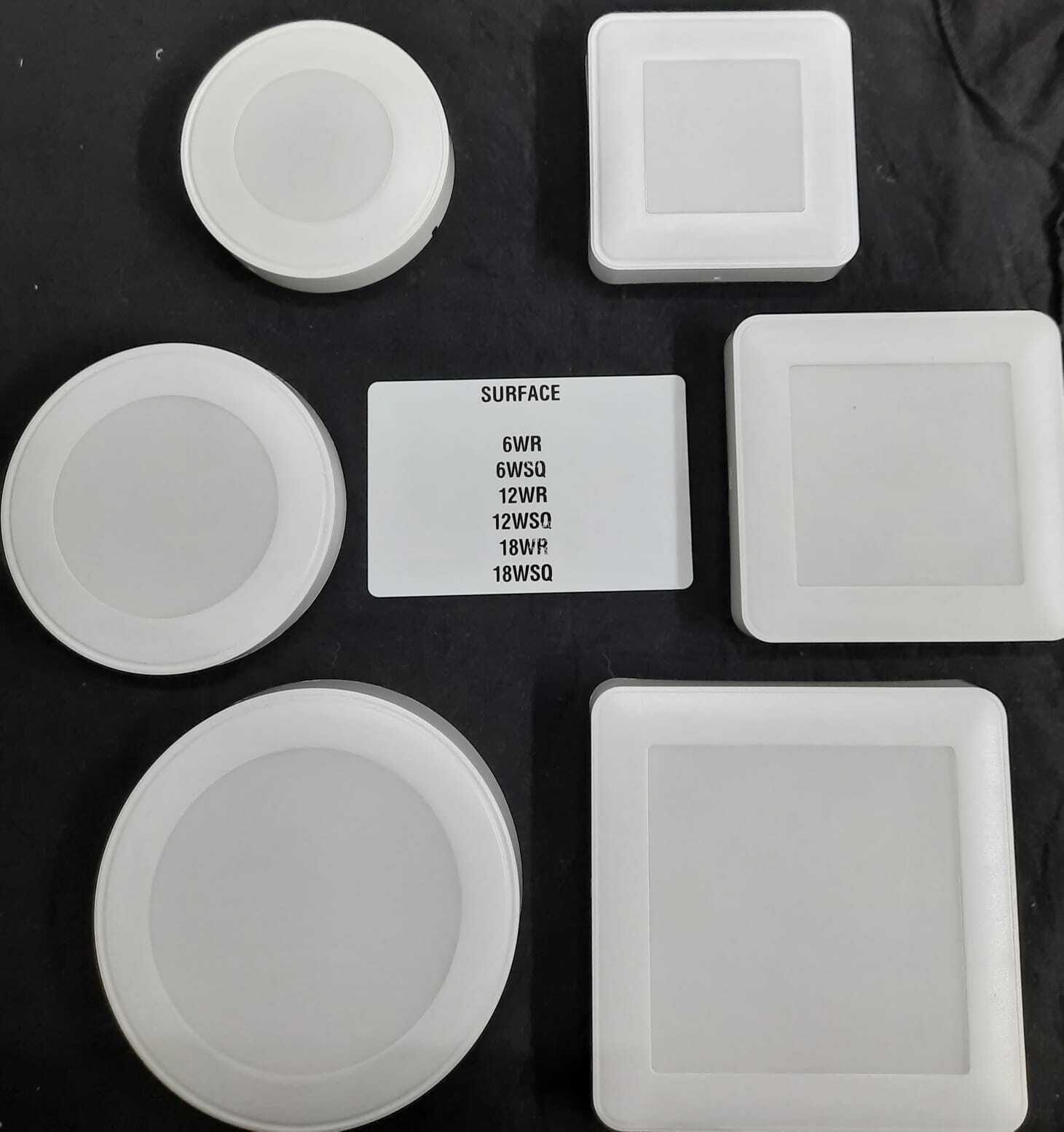 Round Led Panel Light - 18 Watt, 220v Input Voltage | Pure White Color, Ideal For Office Use