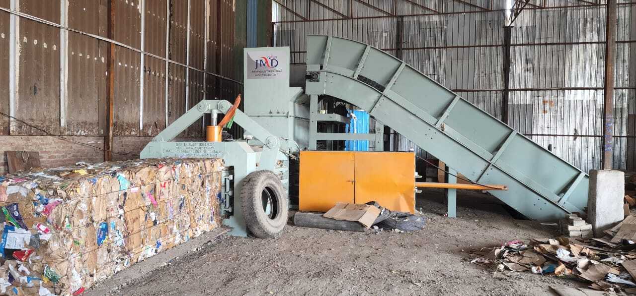 Hydraulic Press For White Waste - 1100mm Height, 2100mm Adjustable Length, 900mm Width | Compact Design, Energy Efficient, Low Maintenance