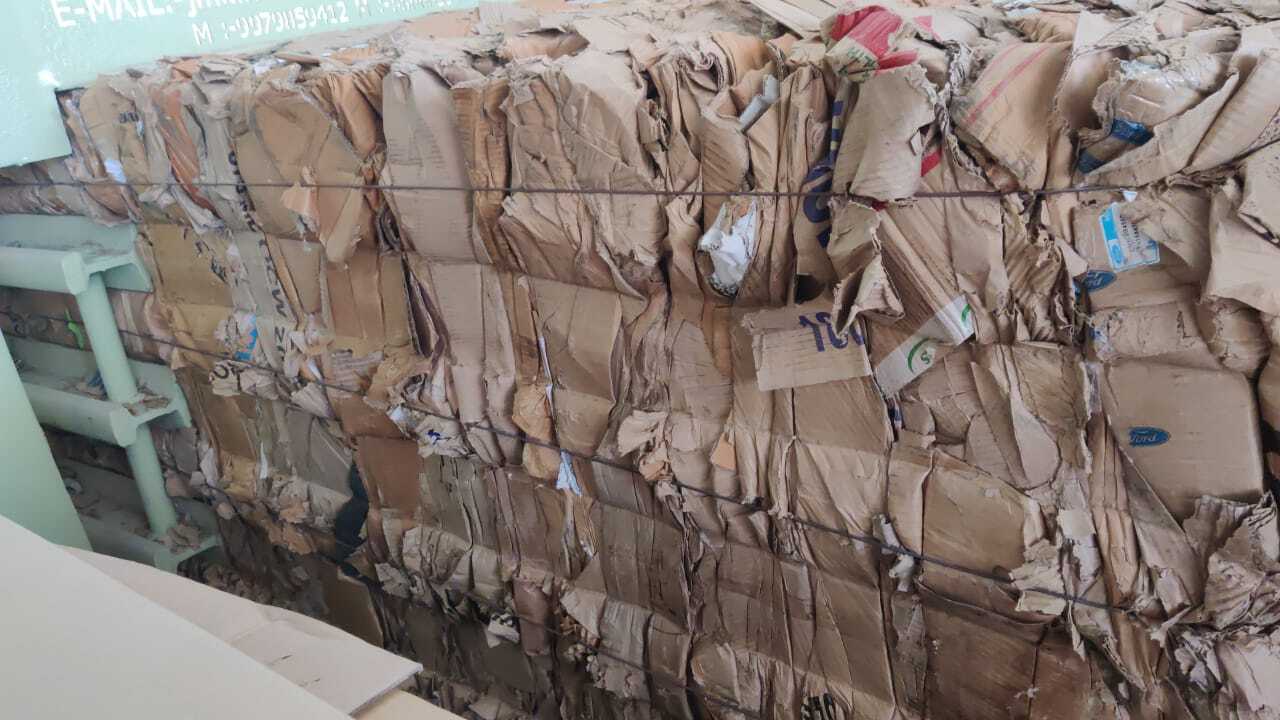 Paper Press Baling Machine Force: Hydraulic