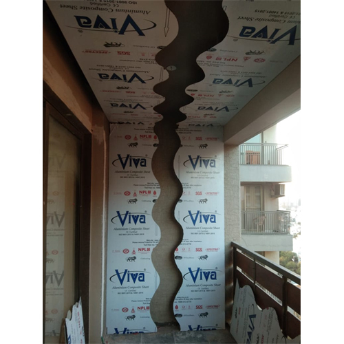 3 Mm Viva Aluminium Composite Panel - Lightweight Aluminum, 3 Mm Thickness, Pe Finish | Indoor/outdoor Use, Easy Installation, Customizable Colors