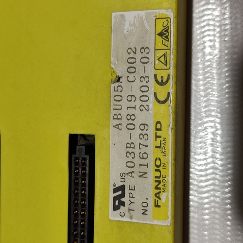 Fanuc A03b-0819-c002 Mdl-abu05a Base Module - Industrial Grade Control Module | Enhanced Performance, Reliable Operation, Precision Engineering