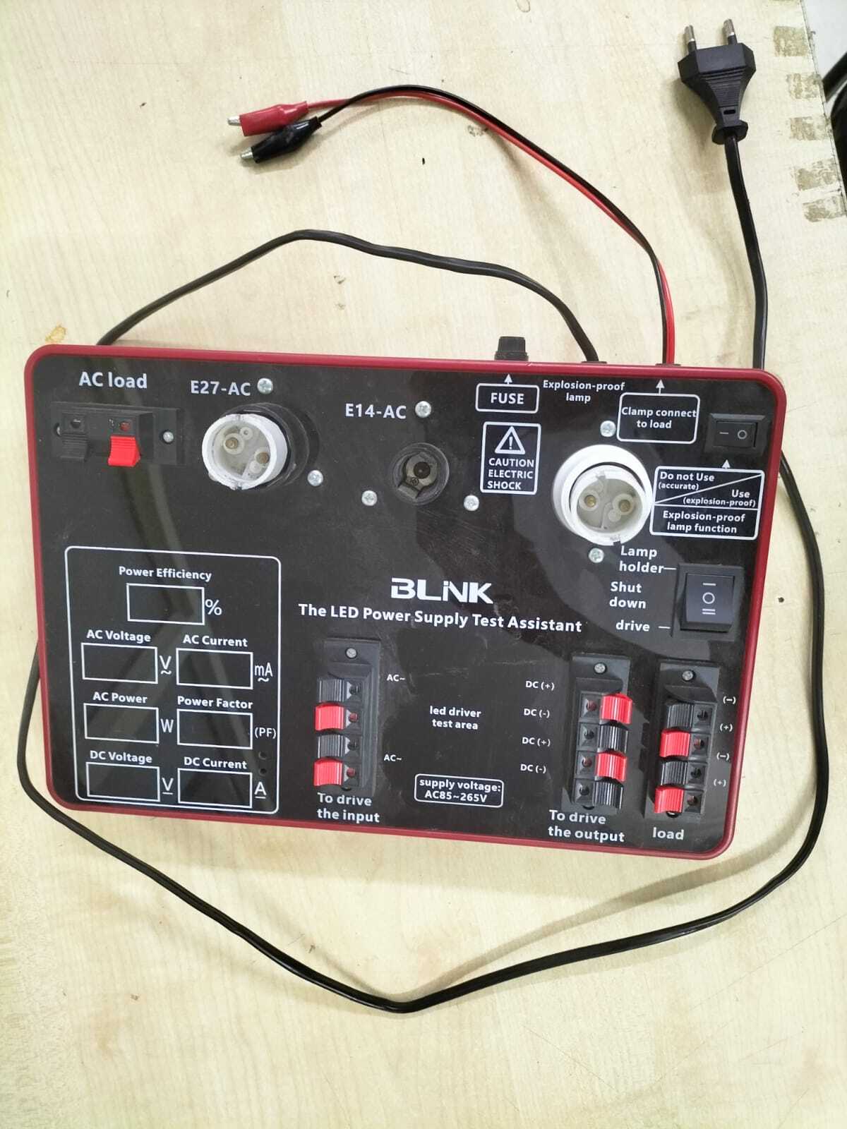 Led Bulb Wattage Meter Application: Industrial