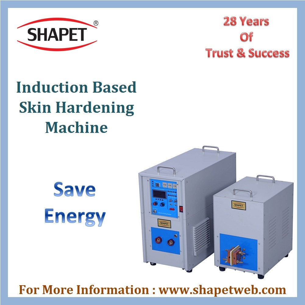 Induction Based Skin Hardening Machine - Color: White