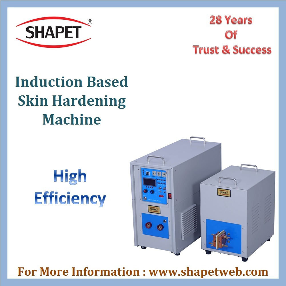 Induction Based Skin Hardening Machine - Color: White