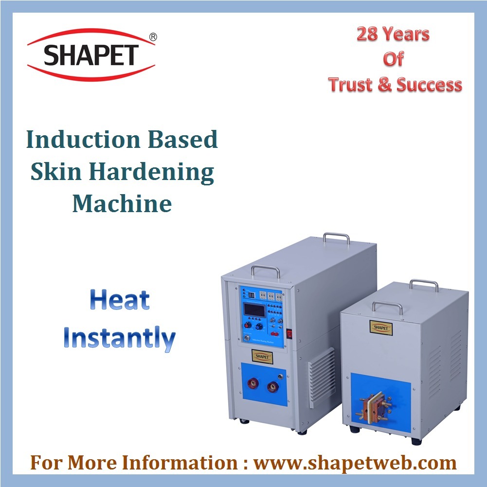 Induction Based Skin Hardening Machine - Color: White