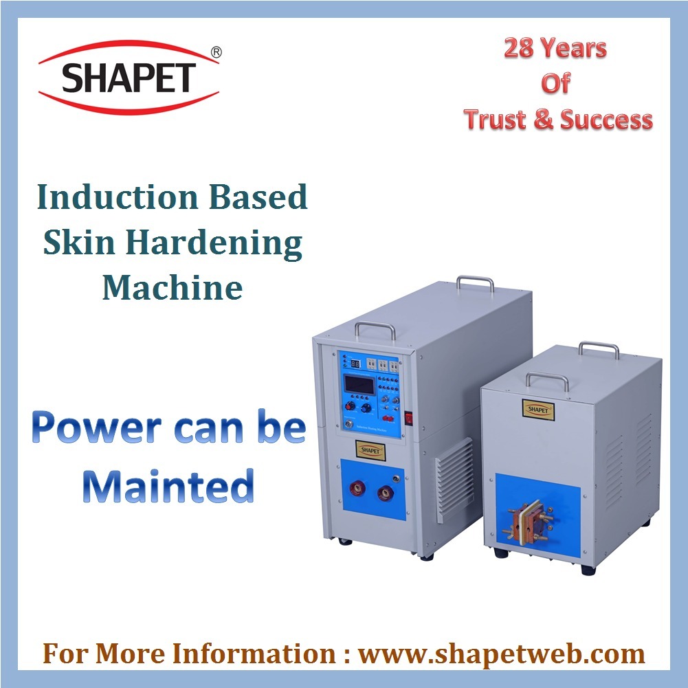 Induction Based Skin Hardening Machine - Color: White
