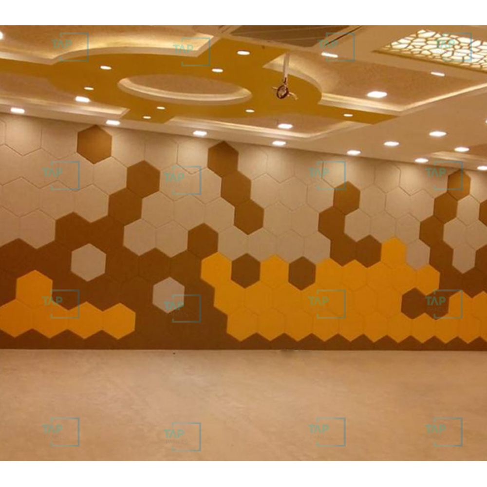 Acoustic Solid Wall Panel - 100% Polyester Fiber, 8ft X 4ft, 36 Colors Available | Efficient Sound Absorption Up To 85%, Easy Installation