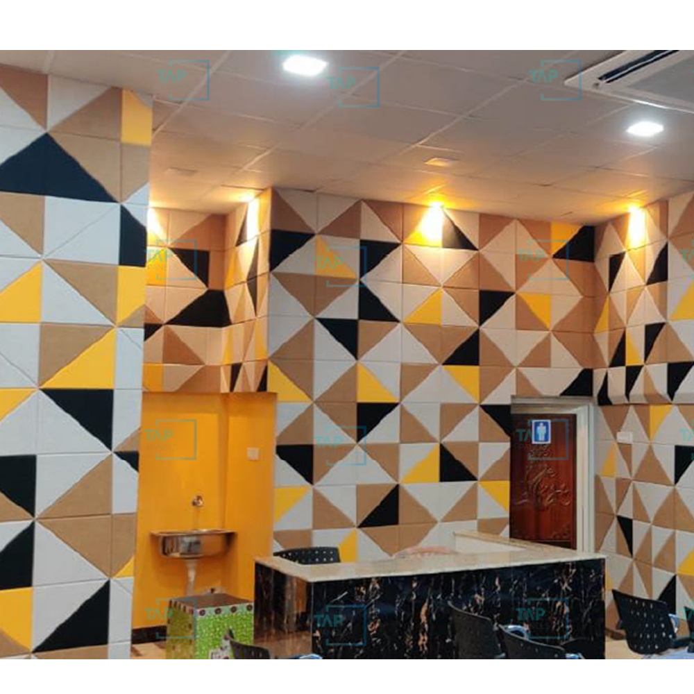 Acoustic Solid Wall Panel - 100% Polyester Fiber, 8ft X 4ft, 36 Colors Available | Efficient Sound Absorption Up To 85%, Easy Installation