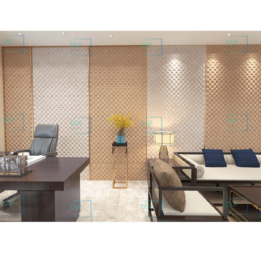 Acoustic Embossed Panels - Color: 36 Standard Colours