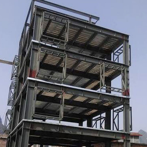 ब्लैक प्रीफैब्रिकेटेड वेयरहाउस स्ट्रक्चर