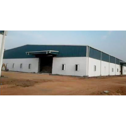 व्हाइट एंड ब्लू राइस मिल शेड