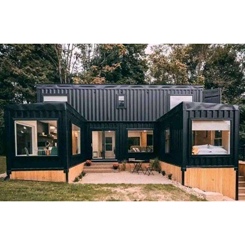 Black Modular Container House