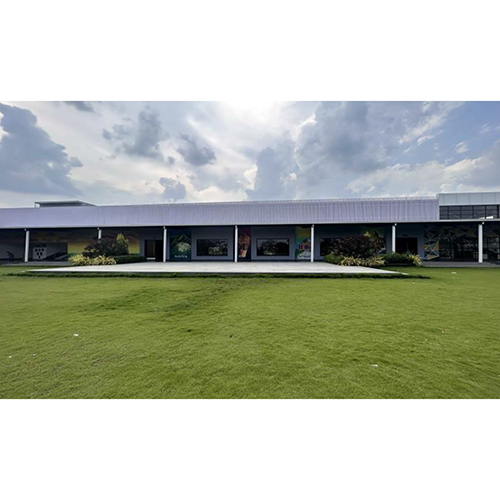 Function Hall Shed - Color: Gray