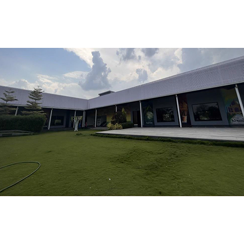 Function Hall Shed - Color: Gray