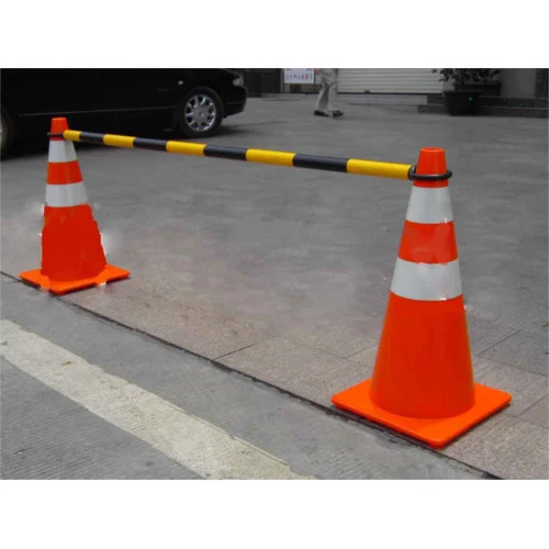 ऑरेंज रिट्रैक्टेबल ट्रैफिक कोन