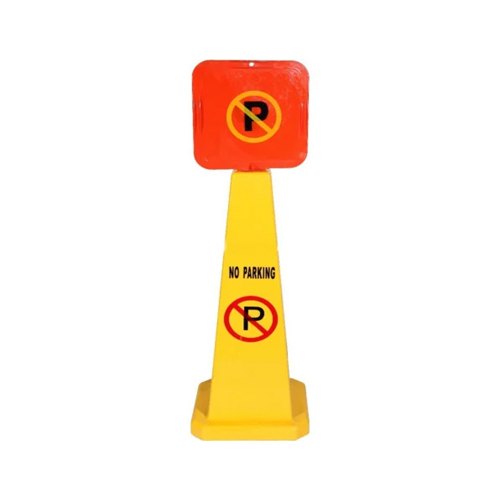 Red Traffic Safety Sign Board