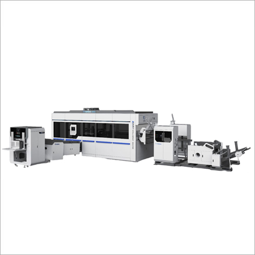 Fully Automatic Leader Box Bag Making Machine With Online Handle Attach