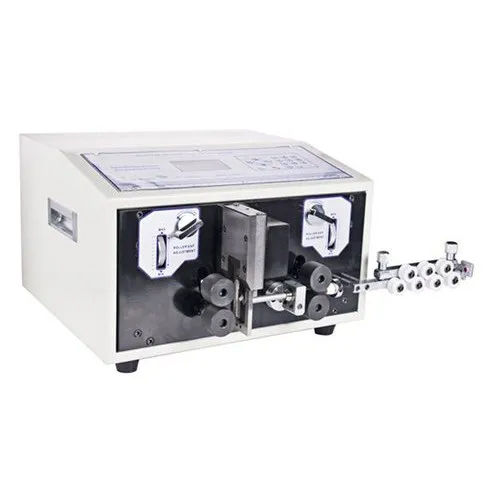 White 8Mm Wire Cutting Stripping Machine