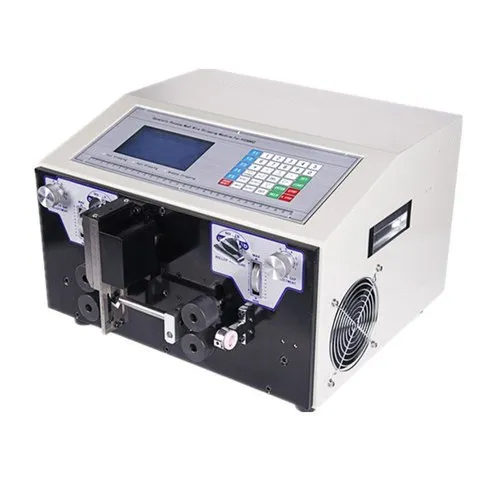 White 10Mm Wire Cutting Stripping Machine