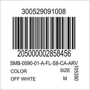 बारकोड स्टिकर