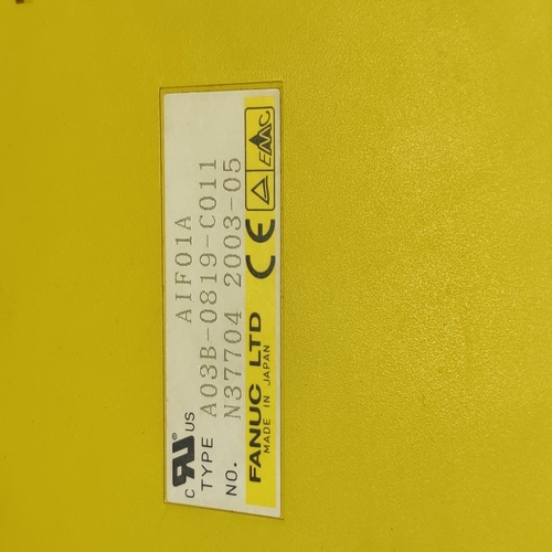 Fanuc A03b-0819-c011 Mdl-aif01a Interface Module - Industrial Grade Connectivity Component | High Performance, Robust Design For Automation Applications