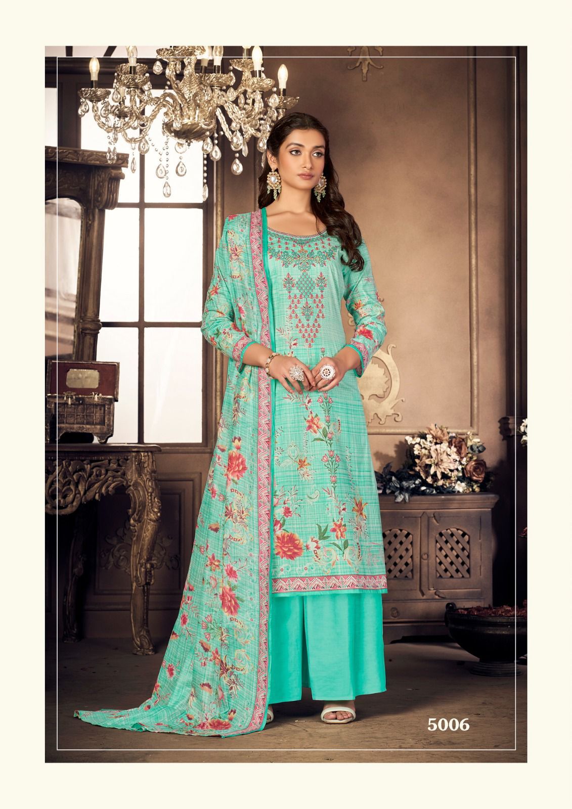 Pure Lawn Cotton Unstitched Suits