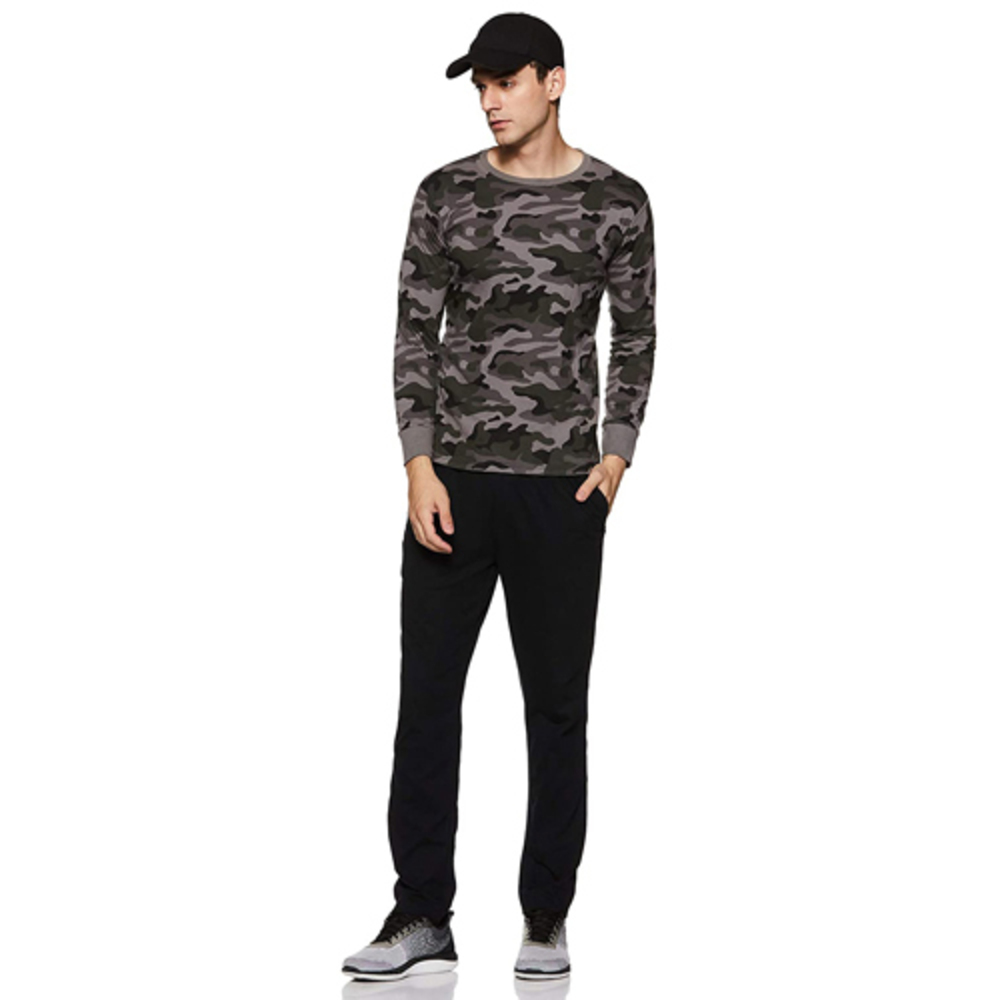 Mens Side Strip Regular Fit Track Pants - Cotton Material, Modern Design , Available in Various Colors for Men