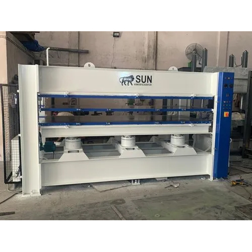 अर्ध स्वचालित 120 टन हाइड्रोलिक हॉट प्रेस मशीन