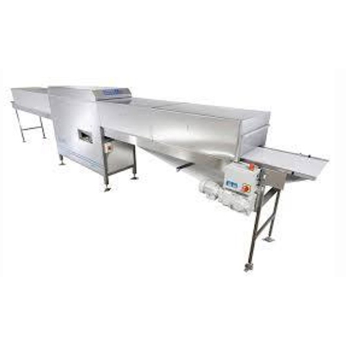 Cooling Tunnel - Stainless Steel, 220 Volt | Automatic, Industrial Use, White Finish